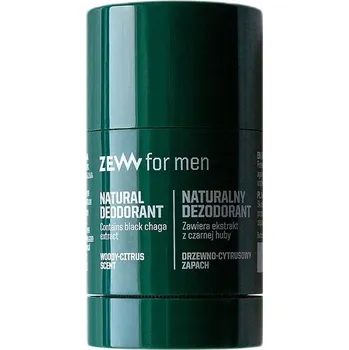 Zew For Men Přírodní deodorant v tyčince s černou houbou 30g
