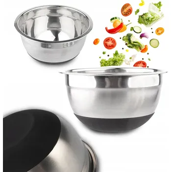 Nerezová miska se silikonovou základnou Altom Design 20 x 9,5 cm