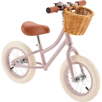 Odrážedlo Odrážedlo First Go, zaprášená pink / Banwood