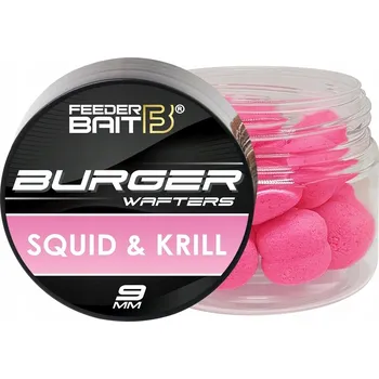 Boilies Feeder Bait Burger Wafters 9mm Squid & Krill