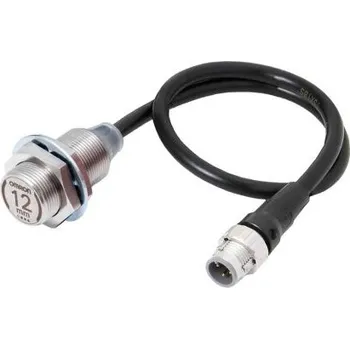 Indukční bezdotykový snímač 12 mm, výstup: NPN Válcový M18 IO-Link 10 → 30 V IP67
