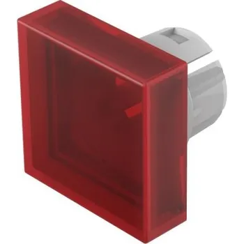 Kontaktní čočky Krycí sklíčko indikátoru, délka: 20mm, tvar čočky Plochý, barva čočky: Červená