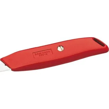 Pracovní nůž Bezpečnostní nůž Zatahovací Přímý čepel SAM 60 mm