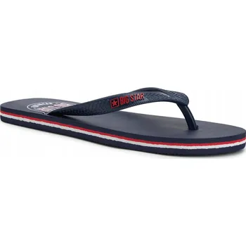 Pánské žabky Pánské žabky BIG STAR JJ174537 námořnická modrá velikost 41 EU