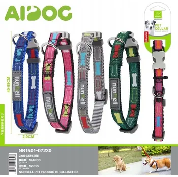 Obojek pro psa Obojek pro psa 2.0 s motivem kostí - i