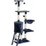 Aga Škrabadlo pro kočky 55x36x136 cm Tmavě šedá