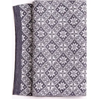 Šála Merino vlněná šála Miia, Grey - White