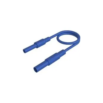Měřicí kabel Hirschmann Test a Measurement Zkušební vodič, Modrá 32A, délka kabelů: 250 mm, 1000 V, Polyvinylchlorid, úroveň