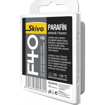 Lyžařský vosk SKIVO červený parafín 40g