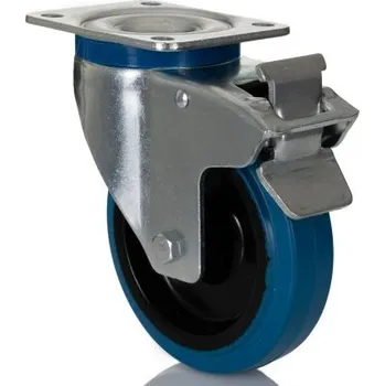 Pojezdové kolečko Kolečko Brzděné otočné 230kg RS PRO