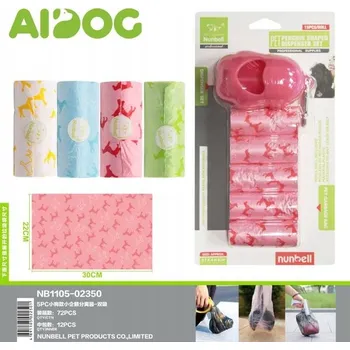 sáček na exkrement Sáčky na psí exkrementy s dávkovačem - hygienické