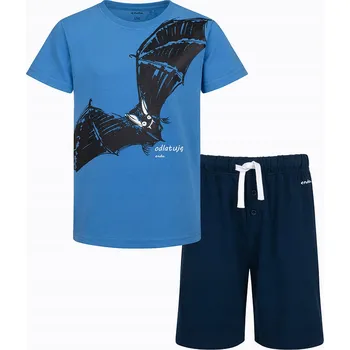 Chlapecké pyžamo Dětské pyžamo chlapecké s krátkým rukávem velikost 134 - Netopýr Endo