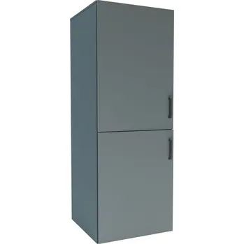 Koupelnový nábytek Vestavná skříň na pračku MENTON šedá