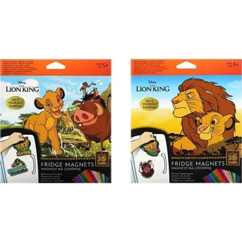 Dekorativní magnet COLORINO DISNEY MAGNET MAGNETY NA LEDNIČKU MIX 2 VZORŮ Lví král