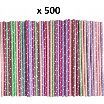 Papírová Brčka GoDan 500 ks