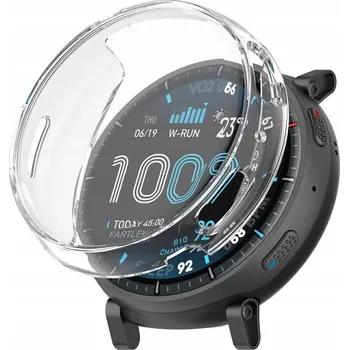 Pouzdro na mobilní telefon 2v1 POUZDRO S OCHRANOU DISPLEJE PRO AMAZFIT ACTIVE MAX POUZDRO OBAL