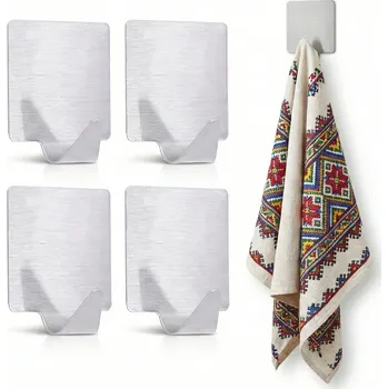 Věšák Samolepicí háček Cadro šedý