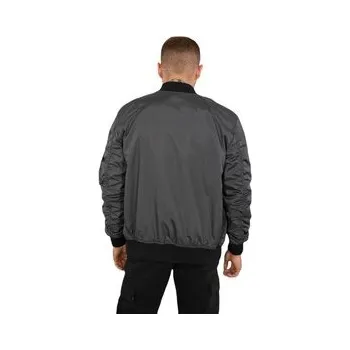 Pánský bomber Alpha Industries Bunda bomber AI.126101-136-XL Šedá Regular Fit M