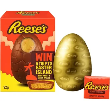 Reese's vajíčko z mléčné čokolády s košíčkem plněným arašídovým máslem 92 g
