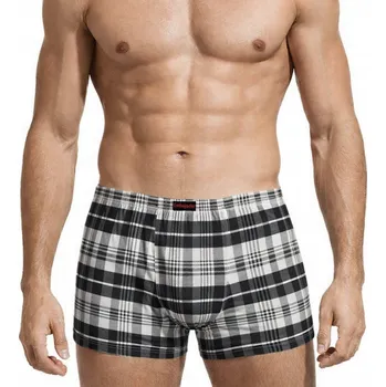 Pánské spodní prádlo SUPER pohodlné pánské boxerky ATLANTIC komfortní slipy EEH-100 XXL béžová