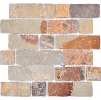 Obklad Mozaika WzorcowniaStudio 30,5 x 30,5 cm – odstíny hnědé a béžové