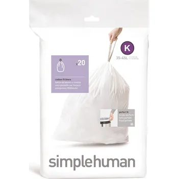 Pytle na odpadky simplehuman Zatahovací sáčky do koše CW0171 35-45 l 20 ks