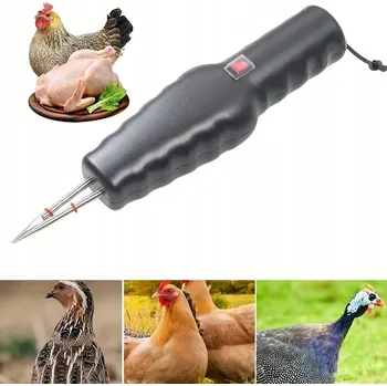 Chov hospodářského zvířete ŠKUBACÍ STROJ NA DRŮBEŽ PEŘÍ KUŘAT KUREK KACHEN HUS ELEKTRICKÝ RUČNÍ