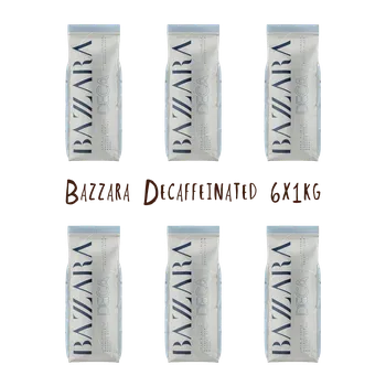 Káva Bazzara Decaffeinated zrnková 6x1 kg