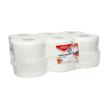 Toaletní papíry Suchý toaletní papír bez vůně Office Products 12 ks