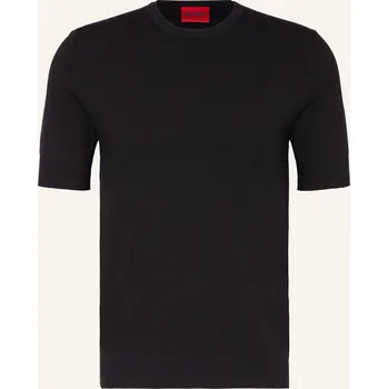Pánské tričko Hugo Pánské Úpletové Tričko San Carl, černá, XL