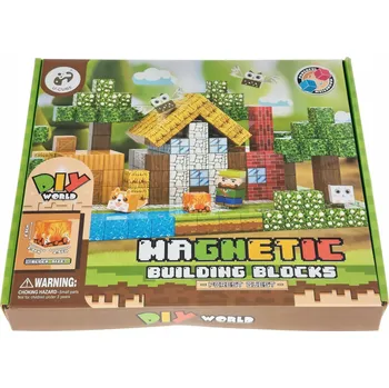 ostatní stavebnice Stavebnice kostky, 3D konstrukční kostky, 99 dílů, velká kostka 2,5 x 2,5 cm