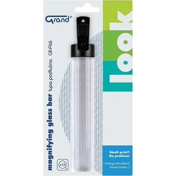 Podlouhlá lupa, sklo zvětšovací 2,5x GR-P66 GRAND