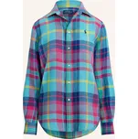 Polo Ralph Lauren Dámská Lněná Košile, tyrkysová / tmavě...