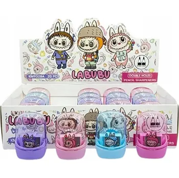 Ořezávátko Ořezávátko ruční, dvojité, s nádobkou Jelly Pens vícebarevné