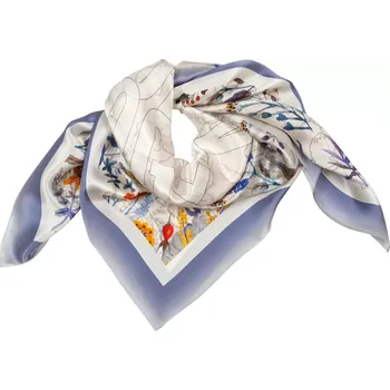 Šátek HOGL dámský šátek fialovobéžový