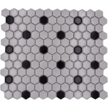 Obklad Keramická mozaika WzorcowniaStudio 26 x 30 cm bílá