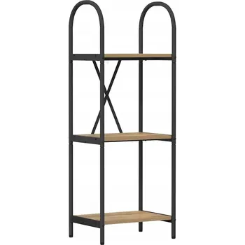 Knihovna Dřevěná police VidaXL 30 x 40 cm dub artisan