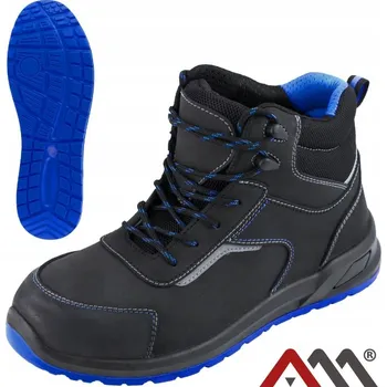 Pracovní obuv Pracovní obuv kotníková ART.MAS nubuková s ocelovou špičkou Avangarde BTN S1, velikost 45