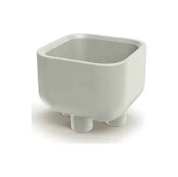 Květináč s nožičkami MOLTA SQUARE 48 cm - barva: písková
