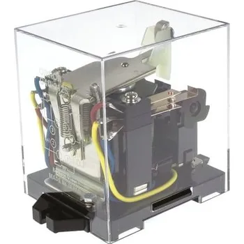 Relé Relé s blokováním DPDT Zástrčka 12V dc pro elektrické aplikace