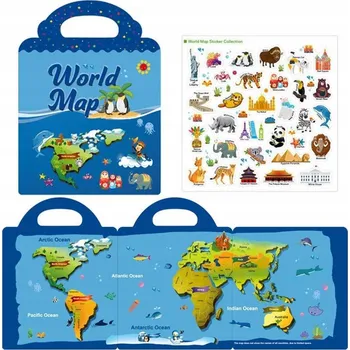 Obraz World Map Mapa světa - kolektiv autorů