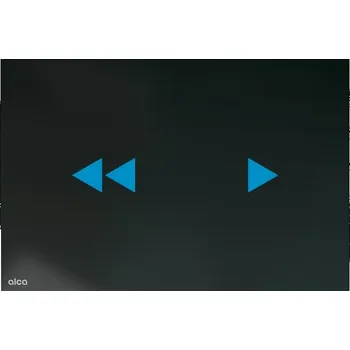 Splachovací tlačítko Splachovací tlačítko pro WC Alcaplast Série černá