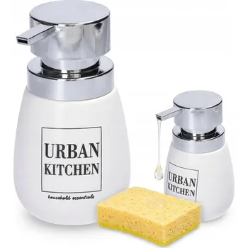 Dávkovač mýdla Ruční dávkovač Cadro 300 ml bílý