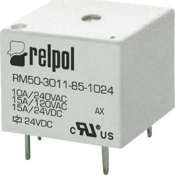 Relé Relé bez blokování SPDT Montáž na plošný spoj 3V dc