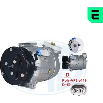 Kompresor klimatizace ERA Kompresor klimatizace ERA 670041 + DOPRAVA ZDARMA!