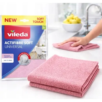 Utěrka Hadříky Actifibre Soft Super Savé Univerzální Vileda 32x27cm 2 Kusy