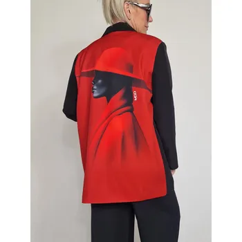 Dámské sako Miss City Official Černé sako AURORA Černá, UNI S-XL