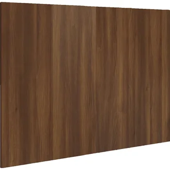 Čelo postele VidaXL , hnědý dub, 120x1,5x80 cm