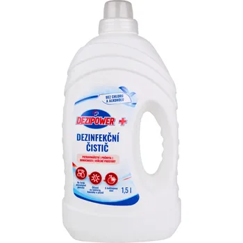 DEZIPOWER PLUS dezinfekční čistič s květinovou vůní, 1,5 l