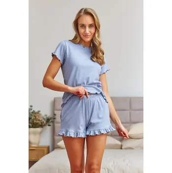 Dámské pyžamo DÁMSKÉ PYŽAMO 4315 SKY-BLUE M